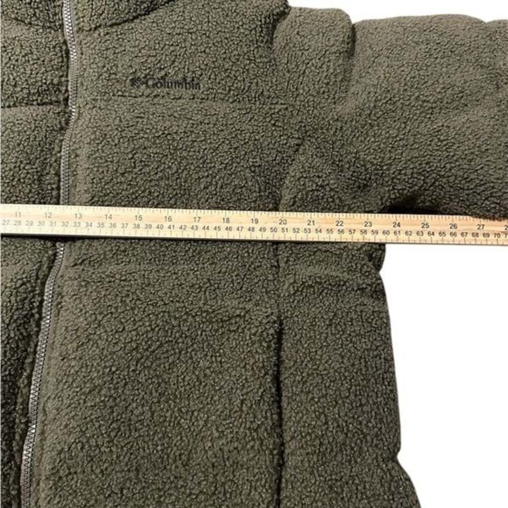Women's Puffect Sherpa Jacket Size XL color Stone Green - Picture 5 of 7